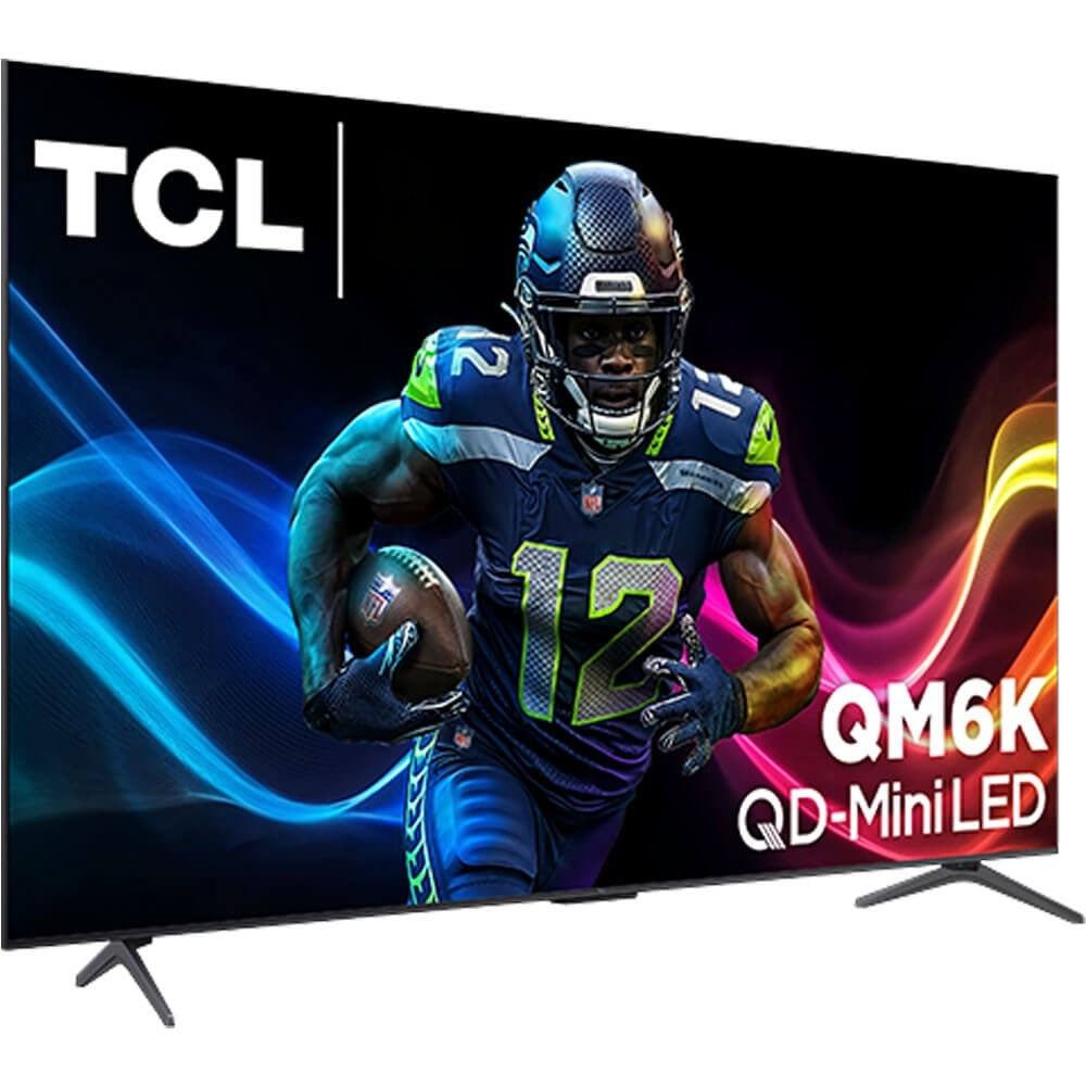 TCL 85" QM6K 4K UHD HDR QD Mini LED Smart TV with Google TV 85QM6K