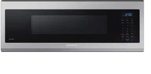 BLP00793 - Samsung 30 in. 1.1 cu. ft. Fingerprint-Resistant Matte Black Steel 1100W Smart Over-the-Range Microwave ME11F7510MTAA