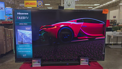 Hisense 100-Inch Class U7 Series ULED 4K UHD Google - 100U76N-CD