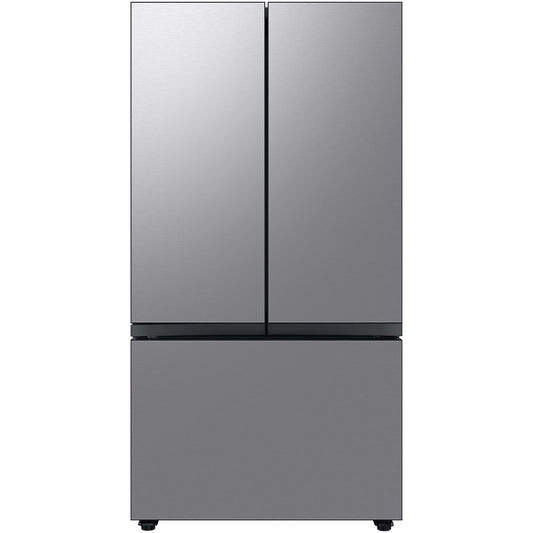 BLP00647 - SAMSUNG Bespoke 30 cu. ft. Standard Depth 3-Door French Door Smart Refrigerator - RF30BB6600QLA