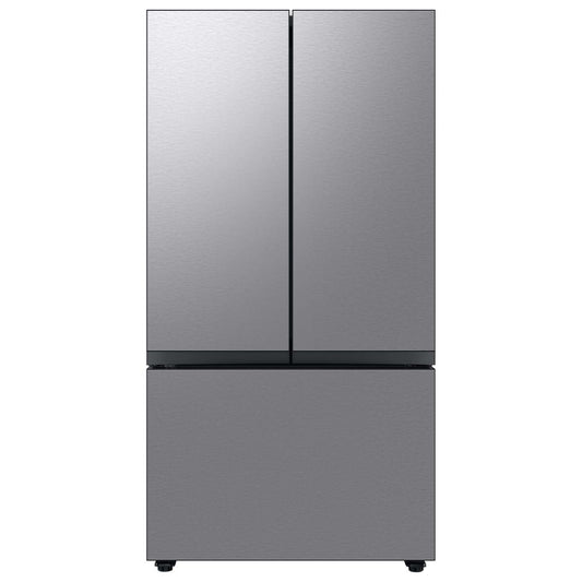 BLP00536 - Samsung BESPOKE 30 cu. ft. 3-Door French Door Smart Refrigerator with AutoFill Water Pitcher - Stainless Steel - RF30BB6200QLA
