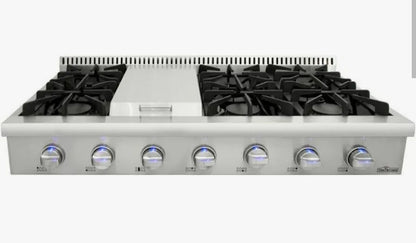 PRT4851 NXR 48" PRO GAS COOKTOP PRT4851