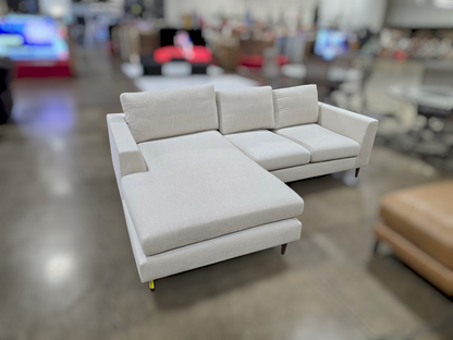 IDF240319 - Asher - Sectional  Fabric  Oat Milk