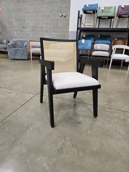 IDF240293 - Rue - Dining Chair  Fabric  Light Grey