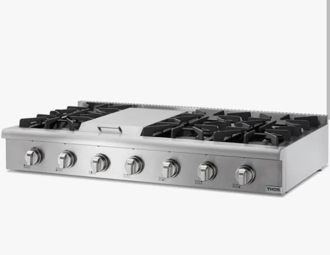 PRT4851 NXR 48" PRO GAS COOKTOP PRT4851