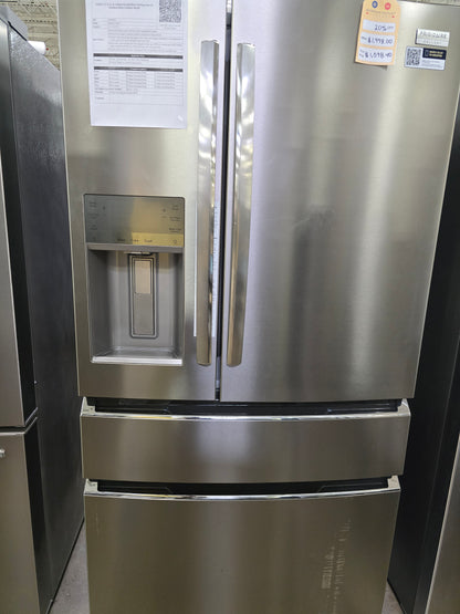 Frigidaire Gallery - 21.5 Cu. Ft. Counter-Depth 4-Door French Door Refrigerator - Stainless Steel  - GRMC2273CF- SN 1K42370578