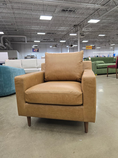 IDF240282 - Sloan - Accent Chair  Leather  Palomino