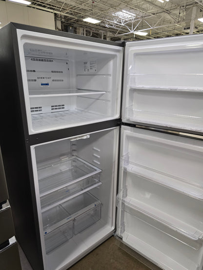 Frigidaire - 20.0 Cu. Ft. Top Freezer Refrigerator - Stainless Steel  - FFTR2045VS- SN BA40207418