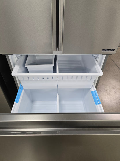 HRF208N6BSE Hisense 20.6 CU French Door Refrigerator with Ice Maker