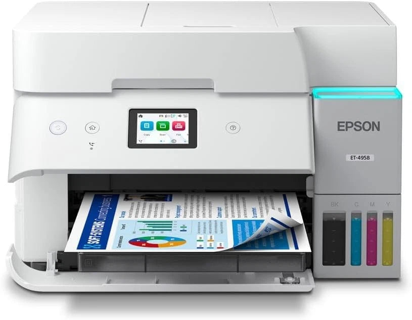 Epson EcoTank ET-4958 Wireless All-in-One Color Supertank Printer  ET-4958-CD