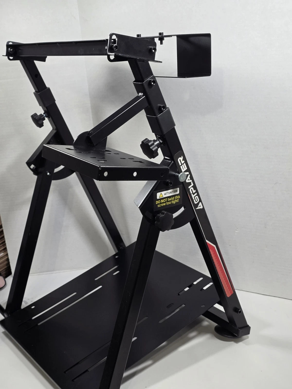 GTPLAYER G2S04BLKTP Sim Racing Wheel Stand  GTS04-BLK-TP-R