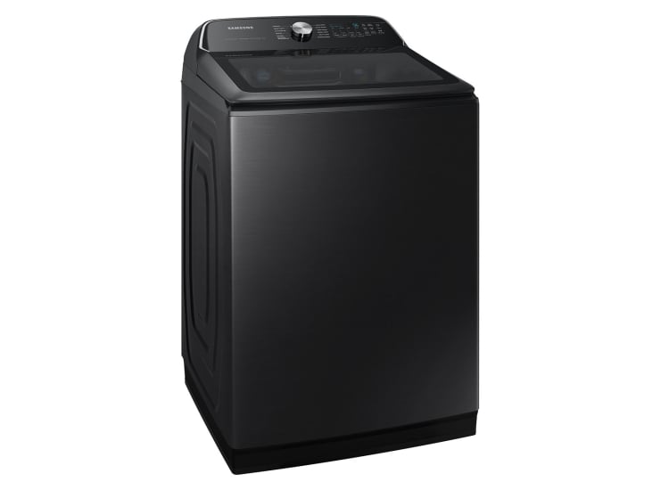 BLP00540 - 5.5 cu.ft. High-Efficiency Extra-Large Capacity Smart Top Load Washer with Super Speed in Brushed Black - WA55CG7100AVU