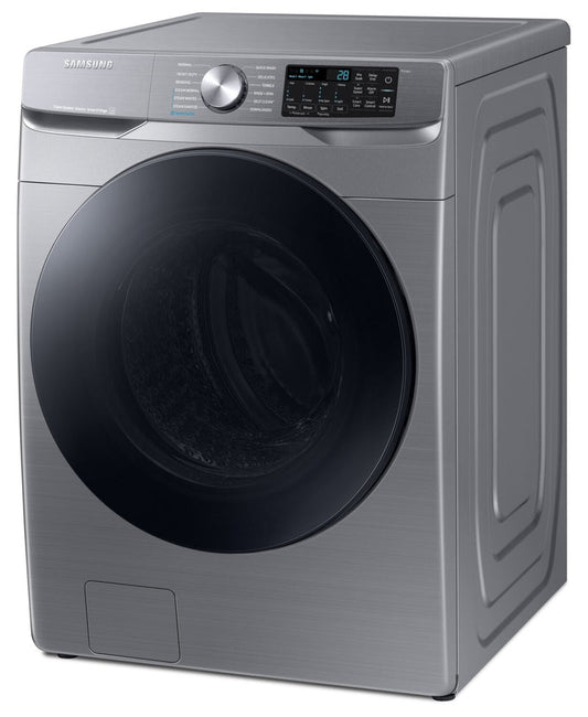 BLP00700 - Samsung 4.5 cu. ft. Smart High-Efficiency Front Load Washer in Platinum with Super Speed - WF45B6300APUS