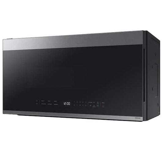 BLP00609 - Samsung Bespoke Smart 2.1 cu. ft. 1000 W Stainless Steel Over-the-Range Microwave with Auto Connectivity - ME21DG6500SRA