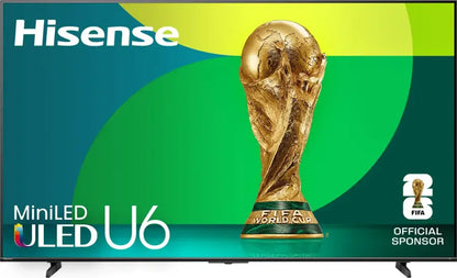 Hisense - 55" Class U6 Series MiniLED QLED UHD 4K HDR Smart Fire TV 55U65QF-R