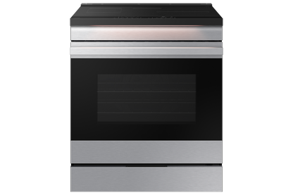 BLP01030 - Samsung Bespoke 30 in. 6.3 cu. ft. 4-Burner Element Smart Slide-In Induction Range in Stainless Steel - NSI6DG9100SRA
