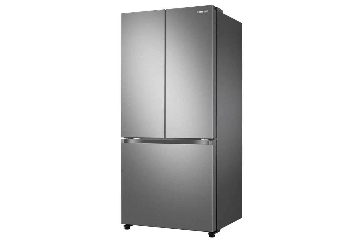BLP00919 - Samsung 33 in. 18 cu. ft. Counter Depth 3-Door French Door Smart Refrigerator in Stainless Steel - RF18A5101SRAA