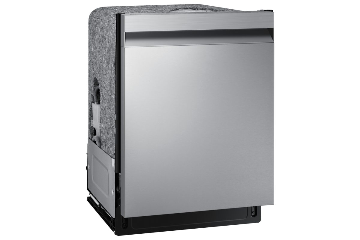 BLP00911 - Samsung 24 in. Built-In Tall Tub Smart 46 dBA Dishwasher in Stainless Steel with StormWash and AutoRelease Door - DW80CG5450SRA