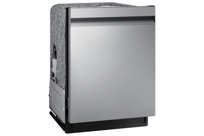 BLP00911 - Samsung 24 in. Built-In Tall Tub Smart 46 dBA Dishwasher in Stainless Steel with StormWash and AutoRelease Door - DW80CG5450SRA