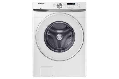 BLP00980 - Samsung 4.5 cu. ft. High-Efficiency Front Load Washer in White with Self-Clean+ - WF45T6000AWA5