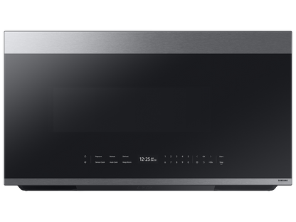BLP00955 - Samsung - Bespoke 2.1 Cu. Ft. Over-the-Range Microwave with Sensor Cooking and Auto Dimming Glass Touch Controls - ME21DG6700SRA