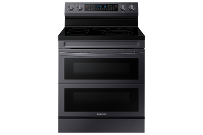 BLP00959 - Samsung 30 in. 5-Burner Element Smart Freestanding Double Oven Electric Range - NE63A6751SGAA