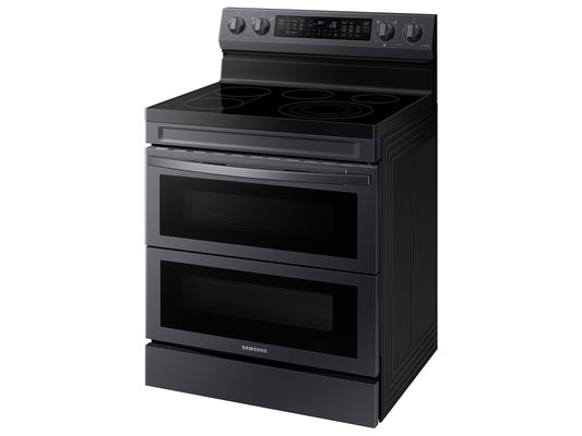 BLP00759 - Samsung 30 in. 5-Burner Element Smart Freestanding Double Oven Electric Range - NE63A6751SGAA
