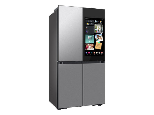 BLP00779 - Samsung - 36 in. Wide Bespoke 23 Cu. Ft. 4-Door Flex French Door Counter Depth Refrigerator - RF23DB9900QDA