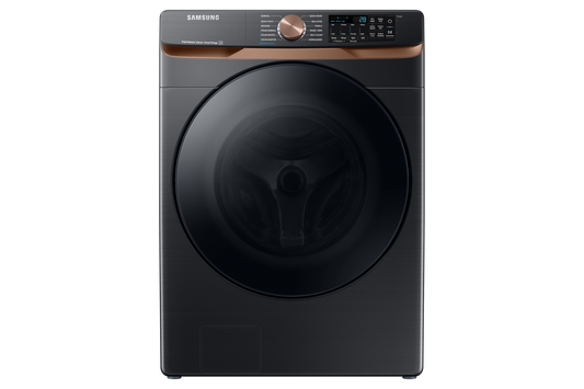BLP00982 - Samsung 5 cu. ft. Extra-Large Capacity Smart Front Load Washer in Brushed Black with Super Speed Wash and Steam - WF50BG8300AVU