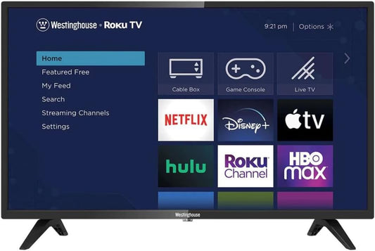 WR24HT2212-C, Westinghouse 24" 720p LED Roku Smart TV