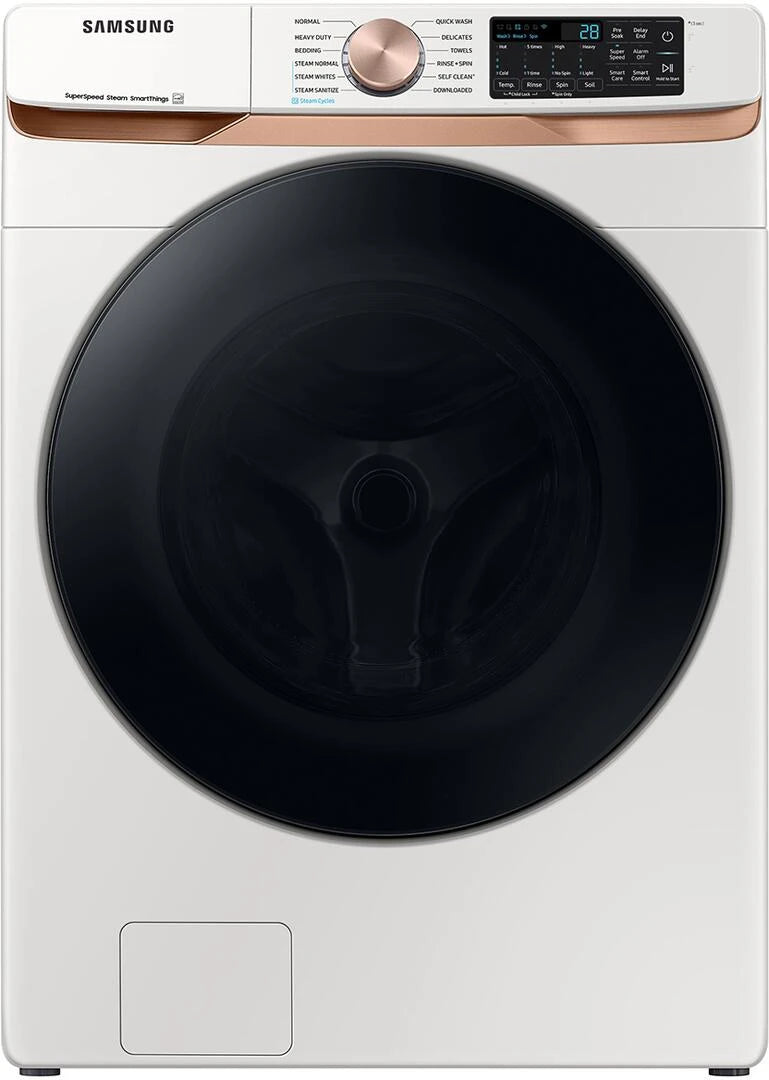 BLP01014 - Samsung 5 cu. ft. Extra Large Capacity Smart Front Load Washer in Ivory White - WF50BG8300AEU