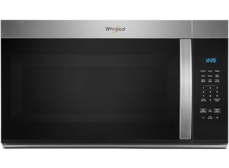 BLP00413 - Whirlpool - 1.9 Cu. Ft. Over-the-Range Microwave with Sensor Cooking - Stainless Steel
