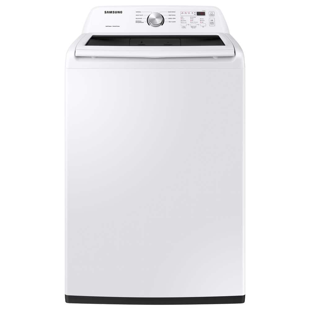 BLP00976 - Samsung 4.5 cu. ft. High-Efficiency Top Load Washer in White with Impeller and Vibration Reduction - WA45T3200AWA4